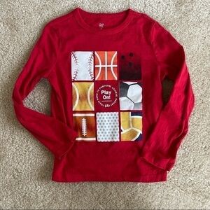 EUC GAP Little Boy’s Long Sleeve Graphic T-shirt!